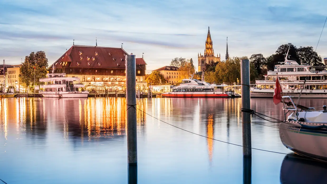 Bodensee mit Alpenpanorama